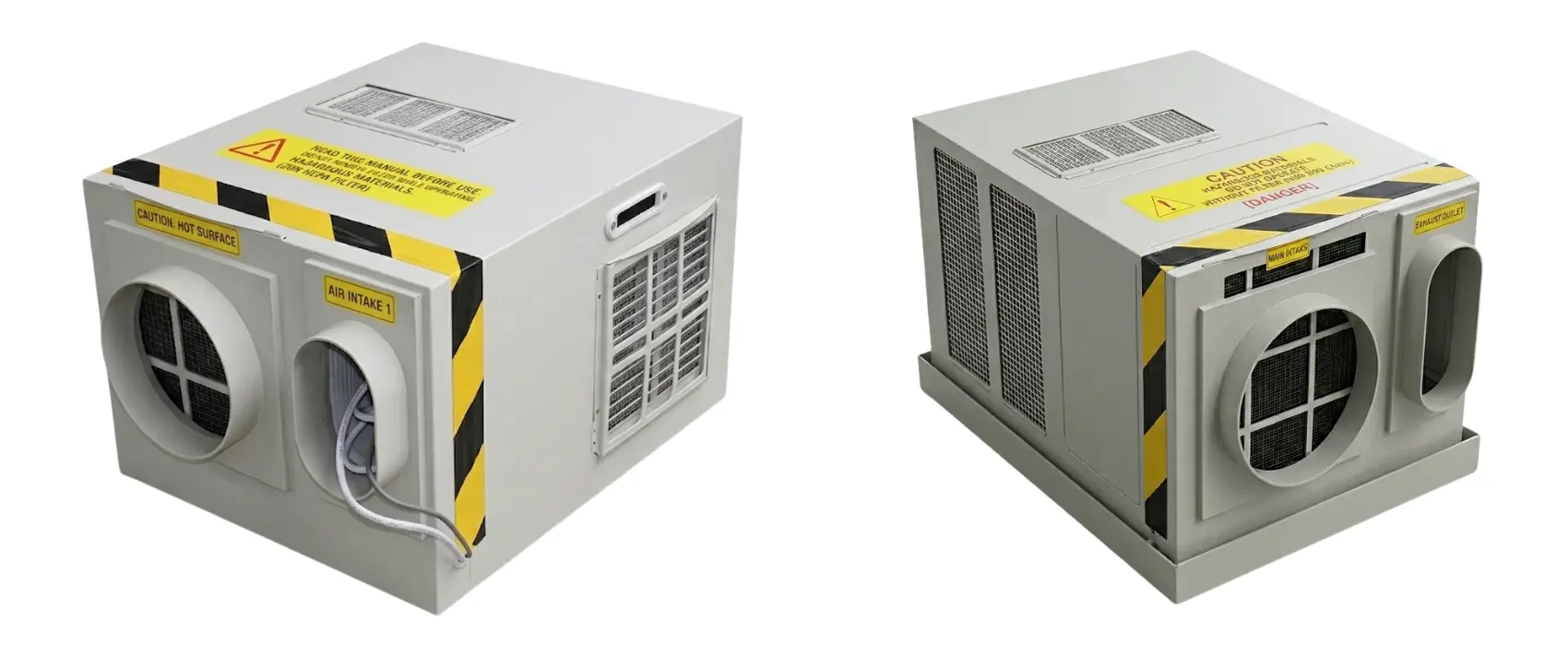 How does an air curtain work – airflow and air barrier illustration